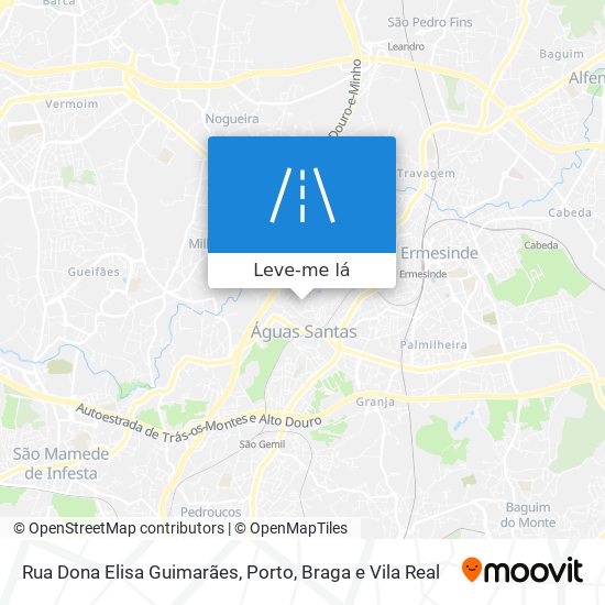 Rua Dona Elisa Guimarães mapa