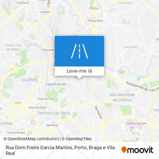 Rua Dom Freire Garcia Martins mapa