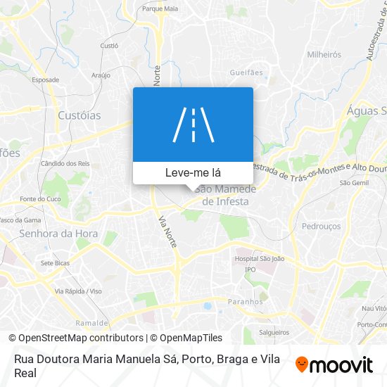 Rua Doutora Maria Manuela Sá mapa