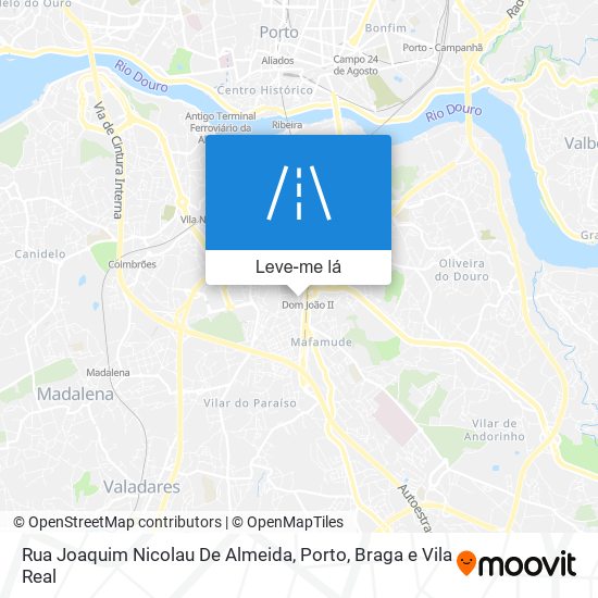 Rua Joaquim Nicolau De Almeida mapa