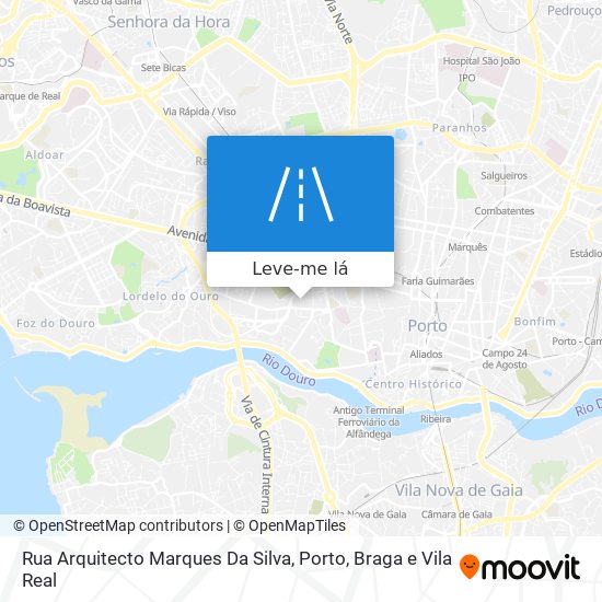 Rua Arquitecto Marques Da Silva mapa
