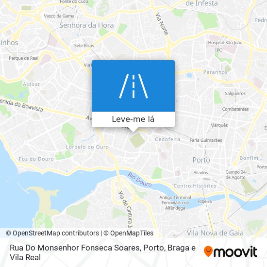 Rua Do Monsenhor Fonseca Soares mapa