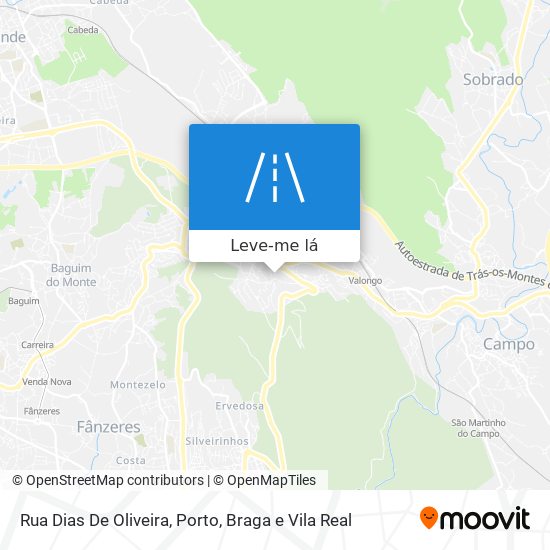 Rua Dias De Oliveira mapa