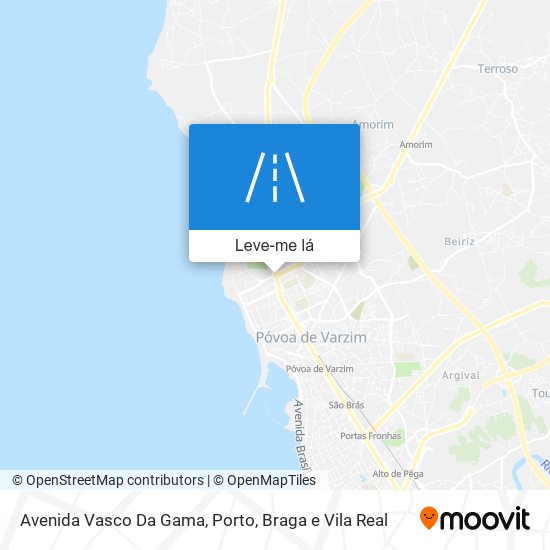 Avenida Vasco Da Gama mapa