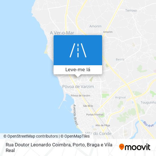Rua Doutor Leonardo Coimbra mapa