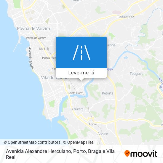 Avenida Alexandre Herculano mapa