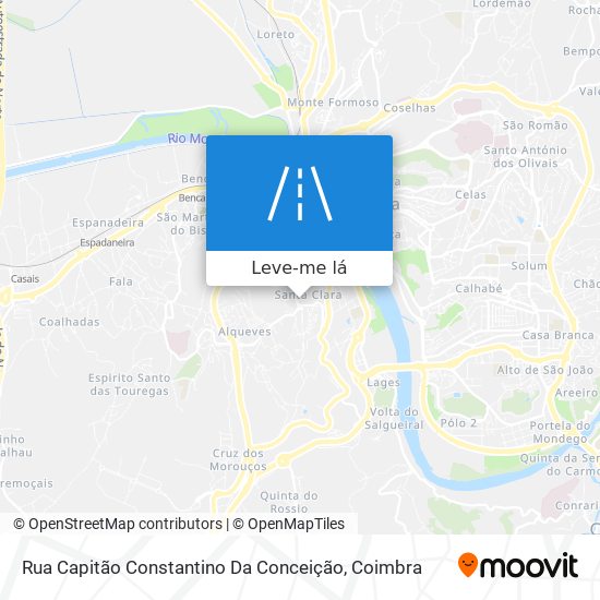 Rua Capitão Constantino Da Conceição mapa
