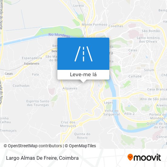 Largo Almas De Freire mapa