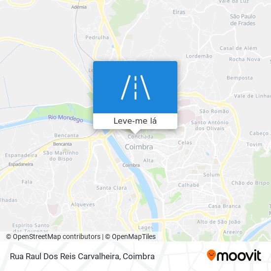 Rua Raul Dos Reis Carvalheira mapa