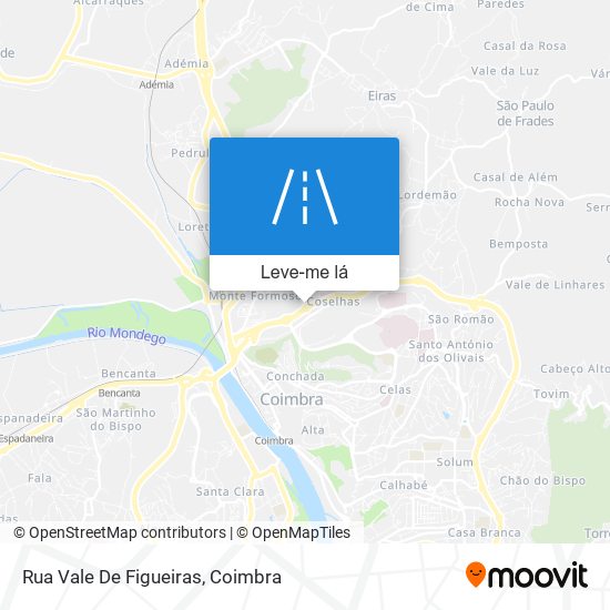 Rua Vale De Figueiras mapa