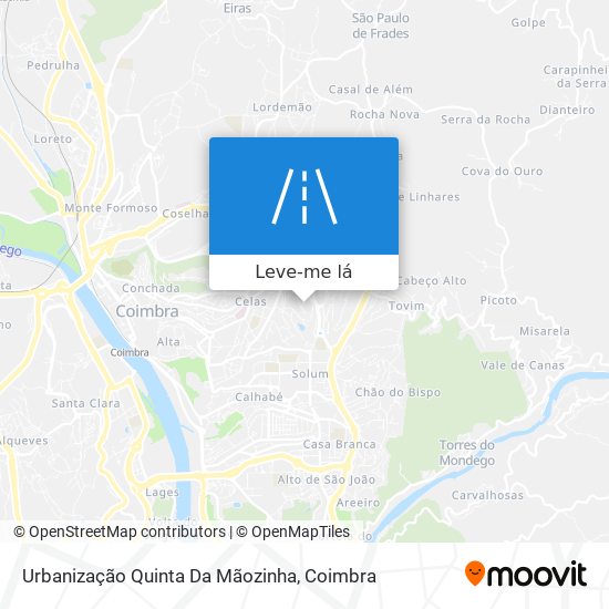 Urbanização Quinta Da Mãozinha mapa