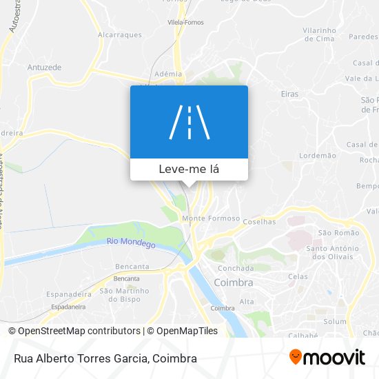 Rua Alberto Torres Garcia mapa