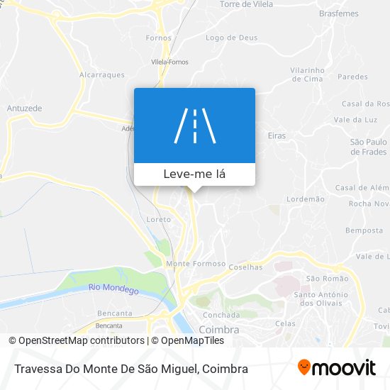Travessa Do Monte De São Miguel mapa