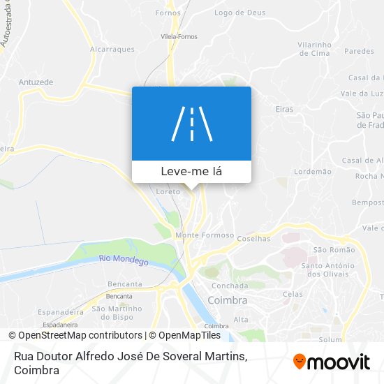 Rua Doutor Alfredo José De Soveral Martins mapa