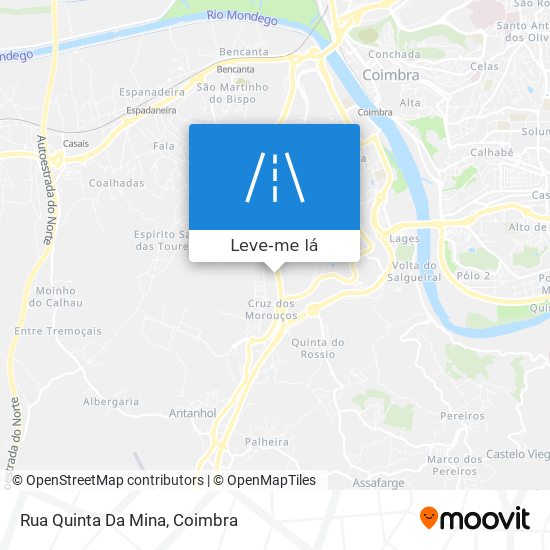 Rua Quinta Da Mina mapa