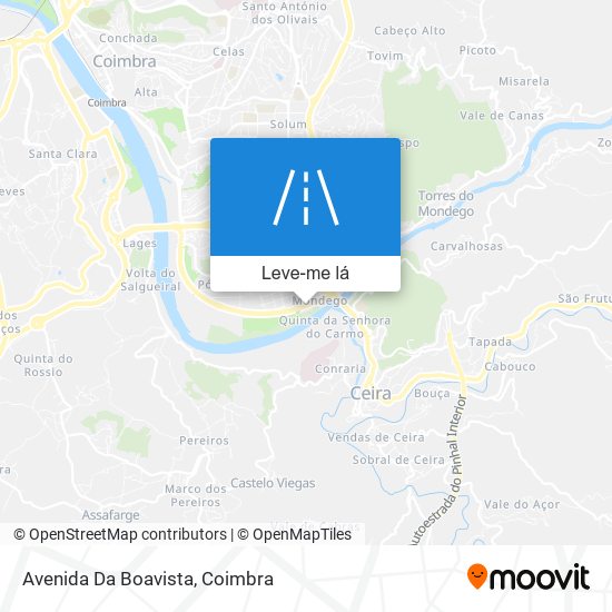 Avenida Da Boavista mapa