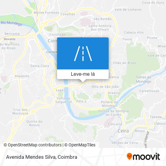 Avenida Mendes Silva mapa