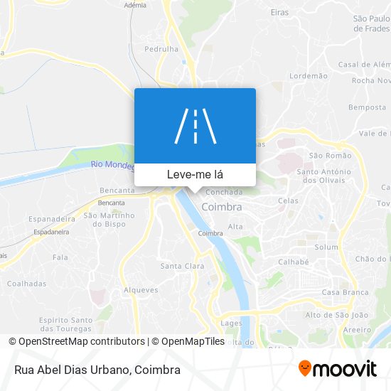 Rua Abel Dias Urbano mapa