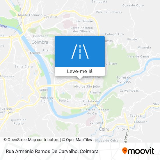 Rua Arménio Ramos De Carvalho mapa