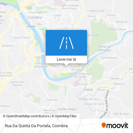 Rua Da Quinta Da Portela mapa