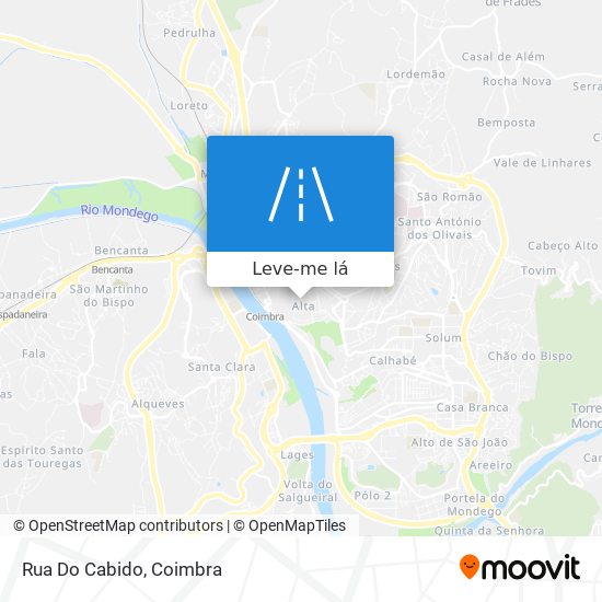Rua Do Cabido mapa
