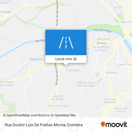 Rua Doutor Luis De Freitas Morna mapa