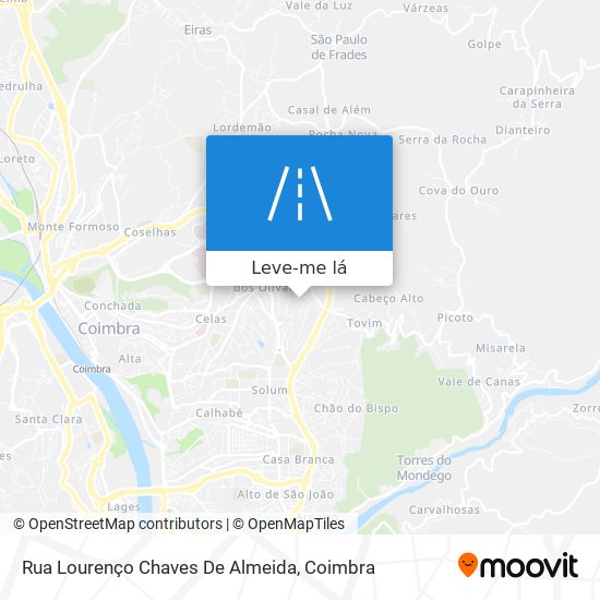 Rua Lourenço Chaves De Almeida mapa