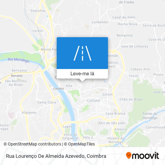 Rua Lourenço De Almeida Azevedo mapa