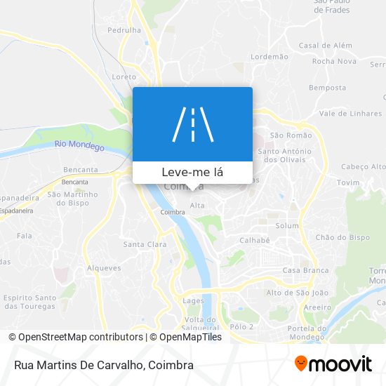 Rua Martins De Carvalho mapa