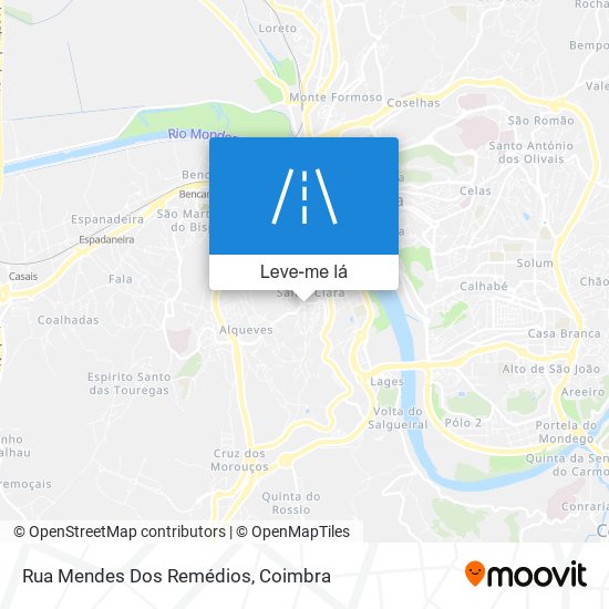 Rua Mendes Dos Remédios mapa
