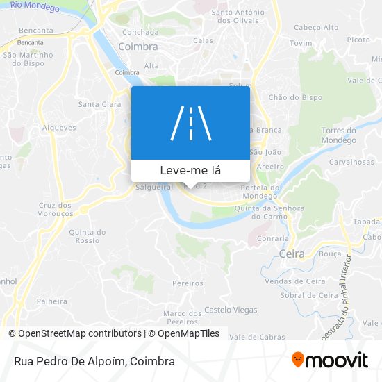 Rua Pedro De Alpoím mapa