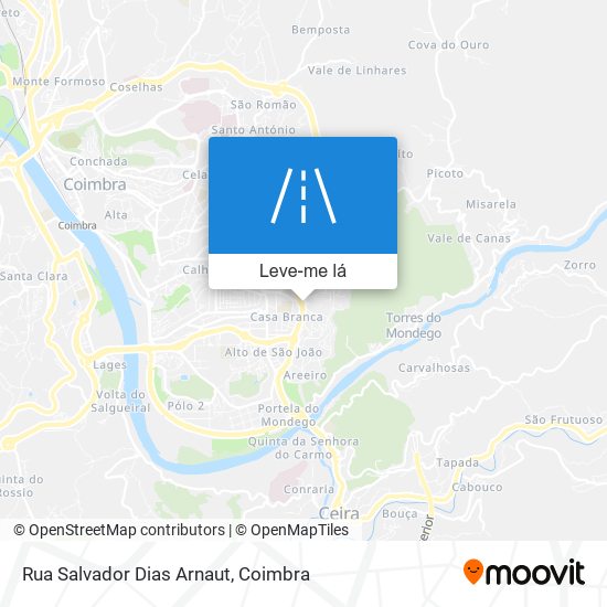 Rua Salvador Dias Arnaut mapa