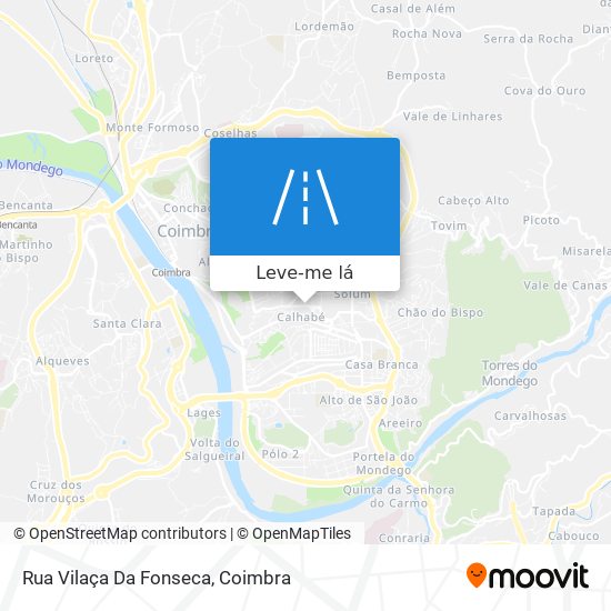 Rua Vilaça Da Fonseca mapa