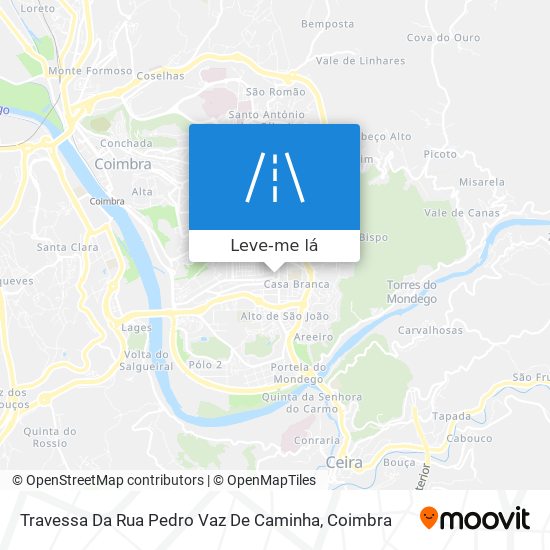 Travessa Da Rua Pedro Vaz De Caminha mapa