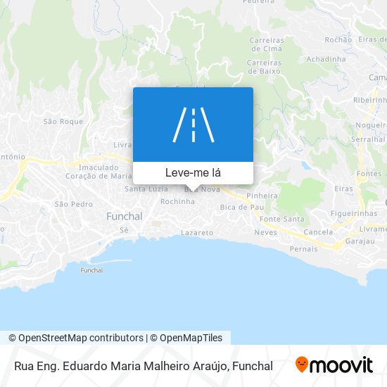 Rua Eng. Eduardo Maria Malheiro Araújo mapa