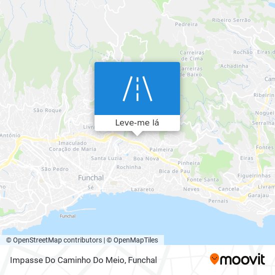 Impasse Do Caminho Do Meio mapa