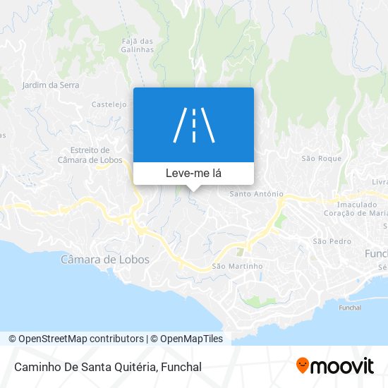 Caminho De Santa Quitéria mapa