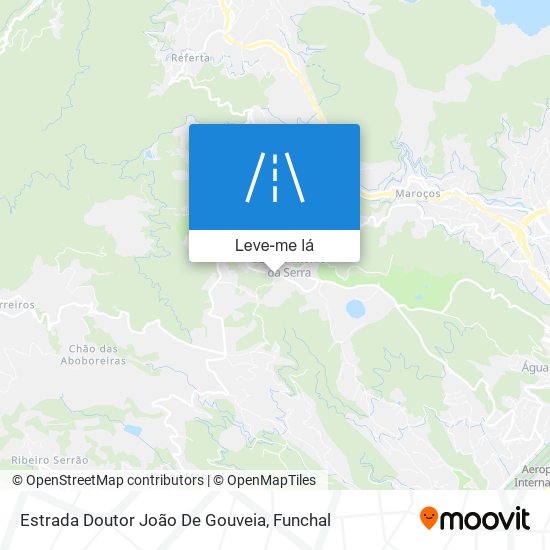 Estrada Doutor João De Gouveia mapa