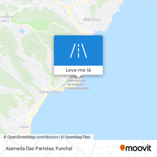 Alameda Das Partidas mapa