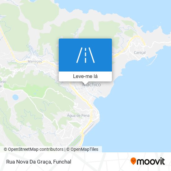 Rua Nova Da Graça mapa