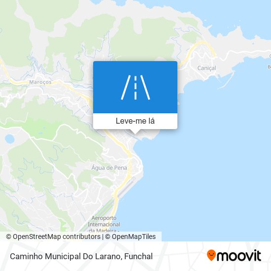 Caminho Municipal Do Larano mapa