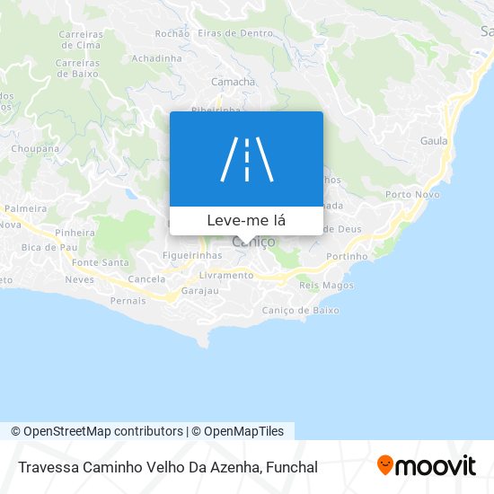 Travessa Caminho Velho Da Azenha mapa