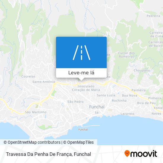 Travessa Da Penha De França mapa