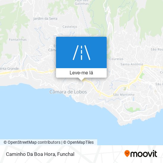 Caminho Da Boa Hora mapa