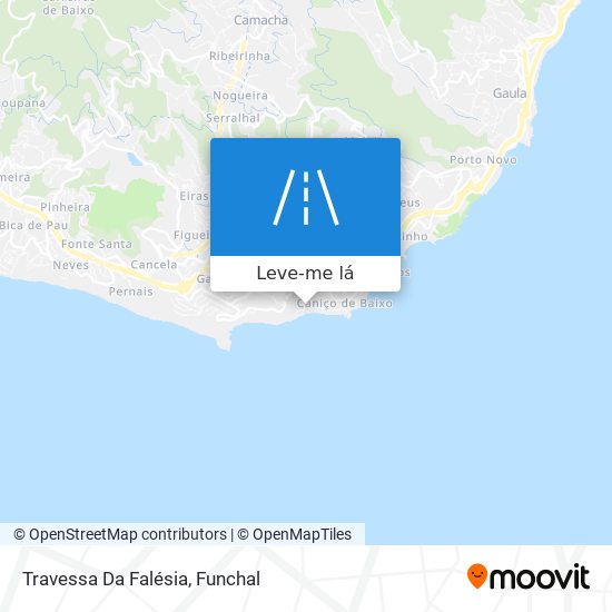 Travessa Da Falésia mapa