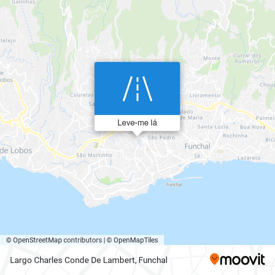 Largo Charles Conde De Lambert mapa