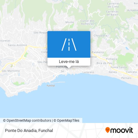 Ponte Do Anadia mapa