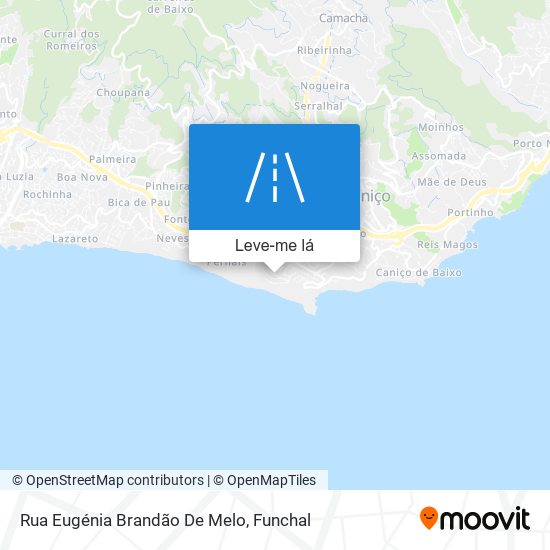 Rua Eugénia Brandão De Melo mapa