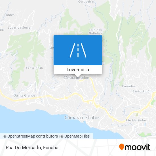 Rua Do Mercado mapa