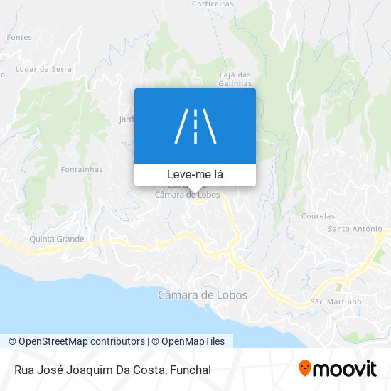 Rua José Joaquim Da Costa mapa